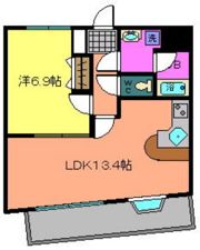 リビュレット大宮の間取り画像