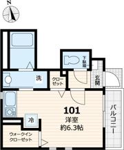 プレミールの間取り画像