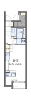 ミランダリバーテラス堀船の間取り画像