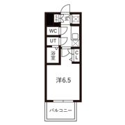レジュールアッシュOSAKAGATEWAYの間取り画像