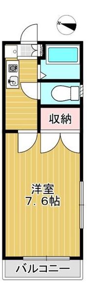 ロアフラットの間取り画像
