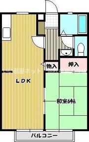 サンシャインビレッジC棟の間取り画像