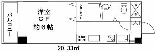 ドミール花小金井の間取り画像