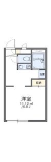 レオパレスグリーンアンの間取り画像