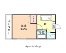 バジェット大町の間取り画像