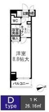 新大阪セレニテの間取り画像