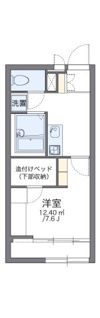 レオパレスバンビーノ花輪の間取り画像