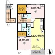 ラクードシャCの間取り画像