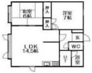 コーポ松本3の間取り画像