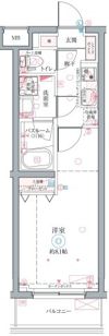 クレヴィスタ成増の間取り画像
