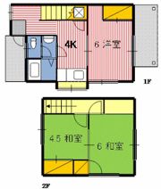 西川住宅の間取り画像