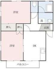 パレスNSの間取り画像