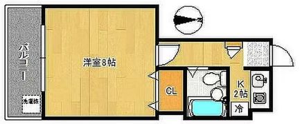 カザリヤマンションCの間取り画像