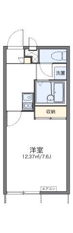 レオパレス末広タウニーの間取り画像