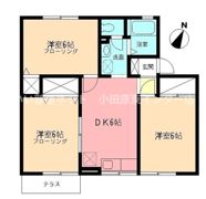 クレールCの間取り画像