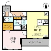 ノーブルラフィネ武蔵浦和の間取り画像