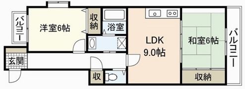KM2ビルの間取り画像