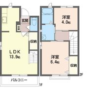 カルムの間取り画像