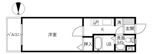 ベルシャトーの間取り画像