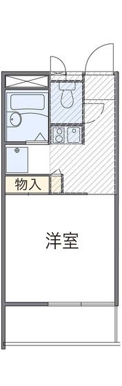 レオパレスJYOYAMAの間取り画像