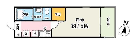 セレーノ西浦和の間取り画像