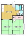 メゾン庭瀬B棟の間取り画像