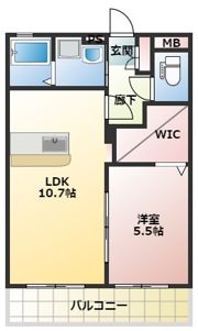 RISE CASAの間取り画像