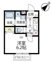 ピコハイツの間取り画像