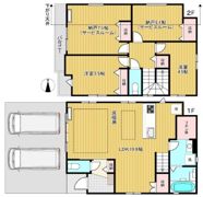 調布市深大寺東町6丁目貸家の間取り画像