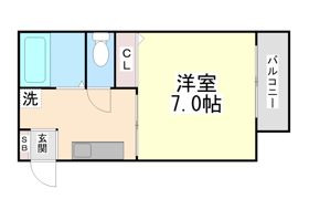 ブロスハイツ住吉本町の間取り画像