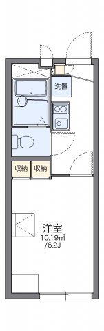 レオパレスカサブランカⅡの間取り画像