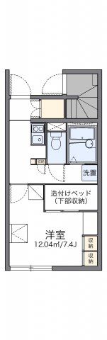 レオパレスエスターテベントの間取り画像