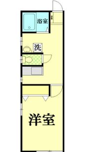 ヴィラ六角橋 Ⅰの間取り画像