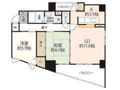 ダイアモンドビューの間取り画像