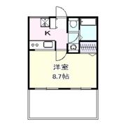 コーポ本天沼の間取り画像