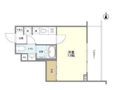 ラティエラ横濱六角橋の間取り画像