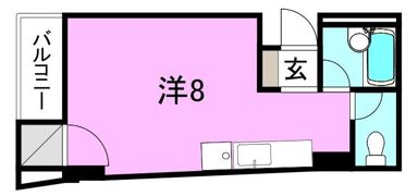 M-court三番町の間取り画像