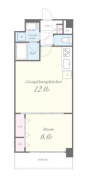 アビティ南大井Ⅱの間取り画像