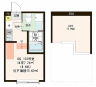 シャンペル三園の間取り画像
