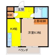 AIハイツの間取り画像