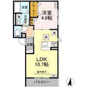 D-Hills元魚の間取り画像