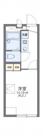 レオパレスル コントワールⅤの間取り画像