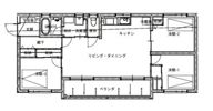 サウスウィンドⅢの間取り画像