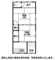 泉南文化の間取り画像