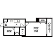 Mark Duo鶴瀬Ⅰの間取り画像