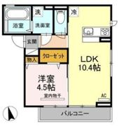 D-ROOMプレミオ木町の間取り画像