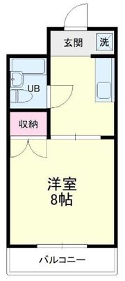 メゾン池の沢の間取り画像