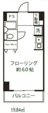 ドミール西船橋の間取り画像