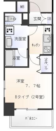 Parosの間取り画像