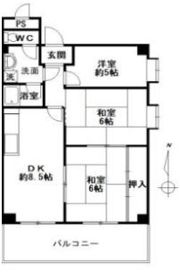 モンテメール六甲の間取り画像